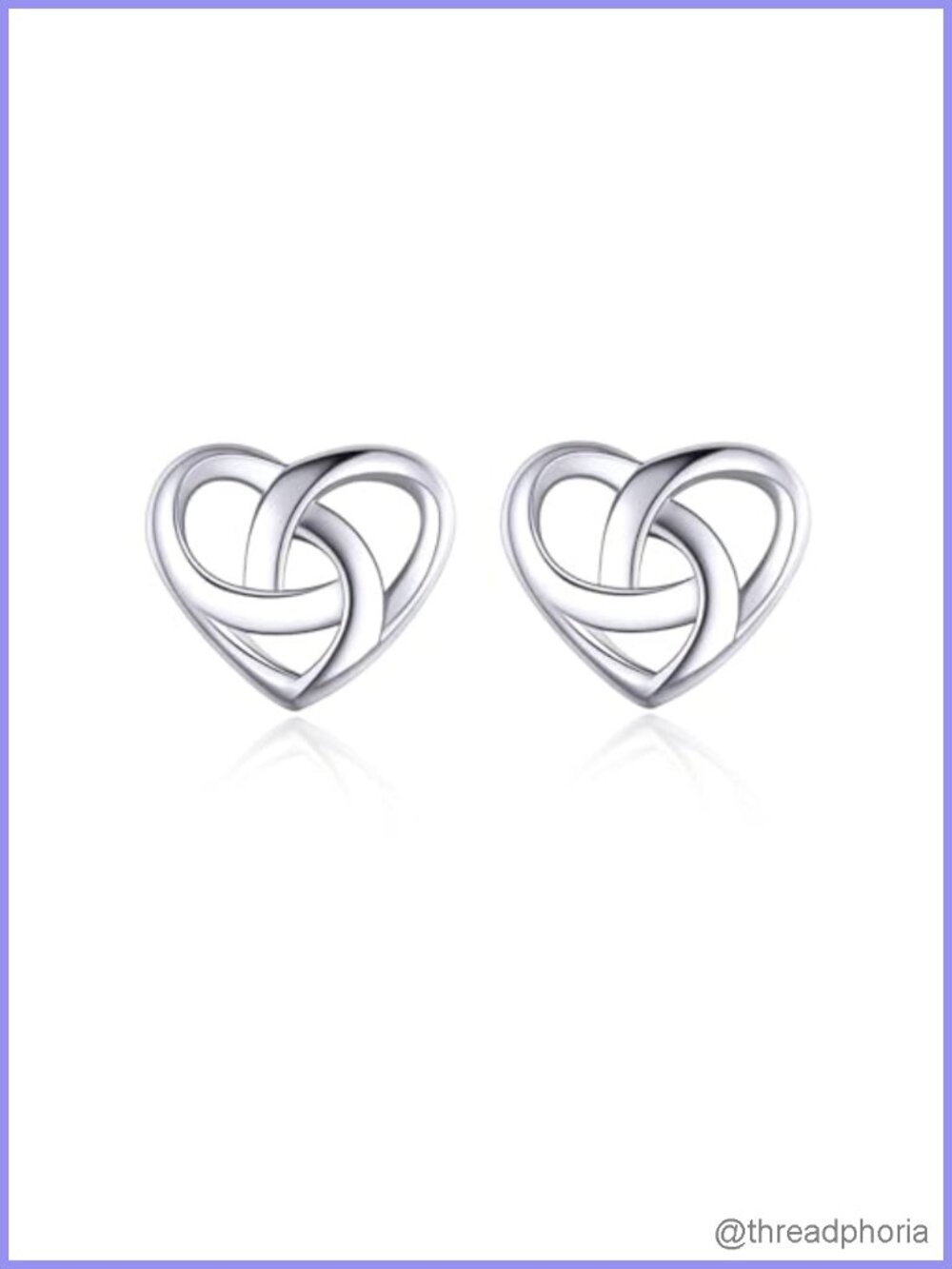 Sterling Silver Celtic Knot Stud Earrings Hypoallergenic Women's Irish Jewelry
